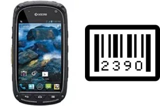 So sehen Sie die Seriennummer auf der Kyocera Torque E6710