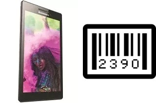 So sehen Sie die Seriennummer auf der Lenovo Tab 2 A7-10