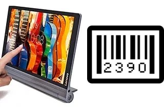 So sehen Sie die Seriennummer auf der Lenovo Yoga Tab 3 Pro