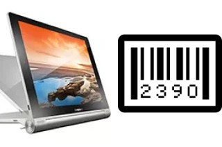 So sehen Sie die Seriennummer auf der Lenovo Yoga Tablet 10 HD+