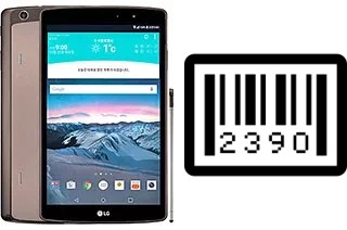 So sehen Sie die Seriennummer auf der LG G Pad II 8.3 LTE