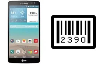 So sehen Sie die Seriennummer auf der LG G Vista (CDMA)