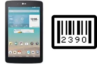 So sehen Sie die Seriennummer auf der LG G Pad 7.0 LTE