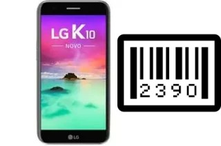 So sehen Sie die Seriennummer auf der LG K10 Novo