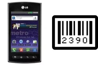 So sehen Sie die Seriennummer auf der LG Optimus M+ MS695