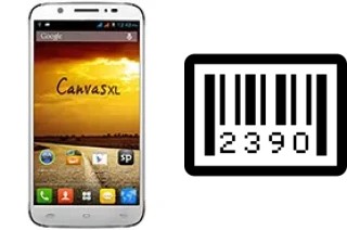 So sehen Sie die Seriennummer auf der Micromax A119 Canvas XL