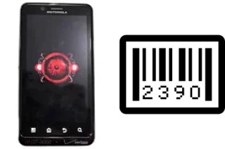 So sehen Sie die Seriennummer auf der Motorola Droid Bionic Targa