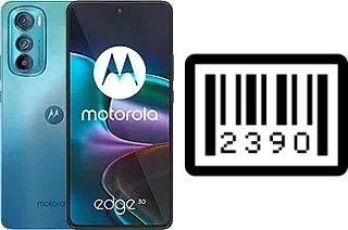 So sehen Sie die Seriennummer auf der Motorola Edge 30