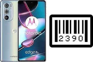 So sehen Sie die Seriennummer auf der Motorola Edge 30 Pro