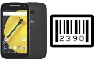 So sehen Sie die Seriennummer auf der Motorola Moto E (2nd gen)