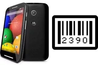 So sehen Sie die Seriennummer auf der Motorola Moto E