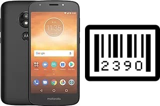 So sehen Sie die Seriennummer auf der Motorola Moto E5 Play