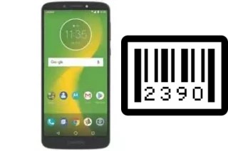 So sehen Sie die Seriennummer auf der Motorola Moto E5 Supra