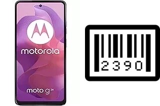 So sehen Sie die Seriennummer auf der Motorola Moto G24