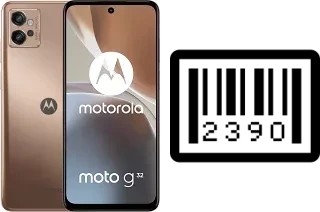 So sehen Sie die Seriennummer auf der Motorola Moto G32