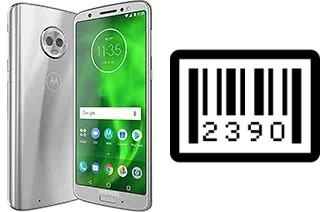 So sehen Sie die Seriennummer auf der Motorola Moto G6