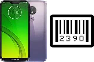 So sehen Sie die Seriennummer auf der Motorola Moto G7 Power