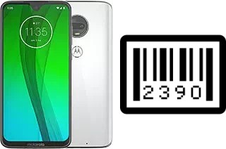 So sehen Sie die Seriennummer auf der Motorola Moto G7