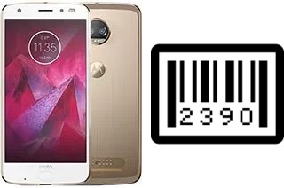 So sehen Sie die Seriennummer auf der Motorola Moto Z2 Force