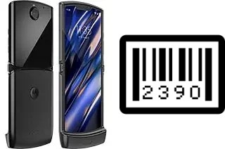 So sehen Sie die Seriennummer auf der Motorola Razr 2019