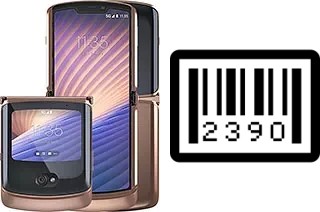 So sehen Sie die Seriennummer auf der Motorola Razr 5G