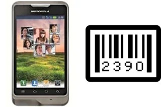 So sehen Sie die Seriennummer auf der Motorola XT390