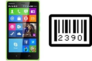 So sehen Sie die Seriennummer auf der Nokia X2 Dual SIM