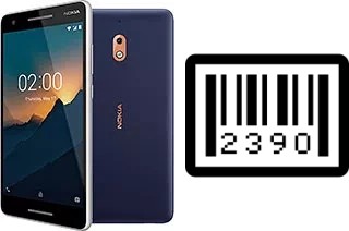 So sehen Sie die Seriennummer auf der Nokia 2.1