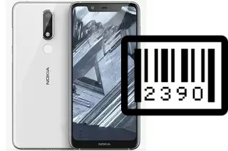 So sehen Sie die Seriennummer auf der Nokia 5.1 Plus