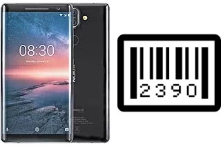 So sehen Sie die Seriennummer auf der Nokia 8 Sirocco