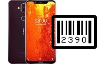 So sehen Sie die Seriennummer auf der Nokia 8.1