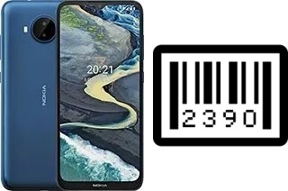So sehen Sie die Seriennummer auf der Nokia C20 Plus