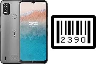 So sehen Sie die Seriennummer auf der Nokia C21 Plus