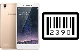 So sehen Sie die Seriennummer auf der Oppo F1