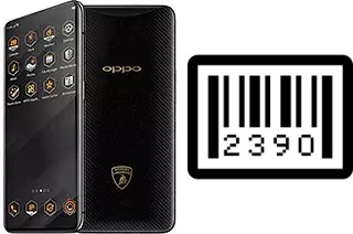 So sehen Sie die Seriennummer auf der Oppo Find X Lamborghini