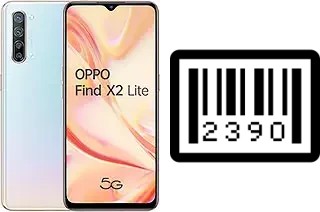 So sehen Sie die Seriennummer auf der Oppo Find X2 Lite