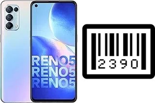 So sehen Sie die Seriennummer auf der Oppo Reno5 4G