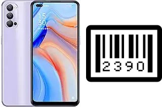 So sehen Sie die Seriennummer auf der Oppo Reno4 5G