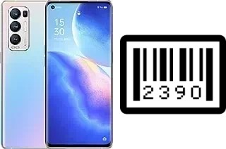 So sehen Sie die Seriennummer auf der Oppo Reno5 Pro+ 5G