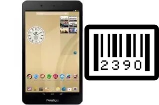 So sehen Sie die Seriennummer auf der Prestigio MultiPad Muze 5018 3G