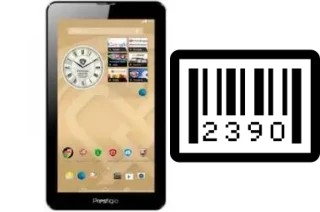 So sehen Sie die Seriennummer auf der Prestigio MultiPad Wize 3037 3G