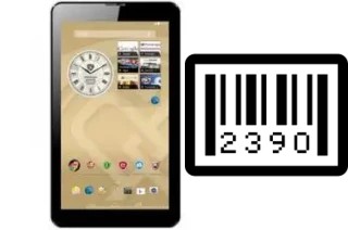 So sehen Sie die Seriennummer auf der Prestigio MultiPad Wize 3047 3G