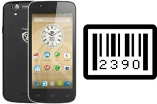 So sehen Sie die Seriennummer auf der Prestigio MultiPhone 5504 Duo