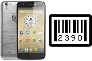 So sehen Sie die Seriennummer auf der Prestigio MultiPhone 5508 Duo