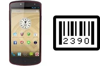 So sehen Sie die Seriennummer auf der Prestigio MultiPhone 7500