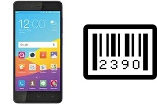 So sehen Sie die Seriennummer auf der QMobile Noir LT700 Pro