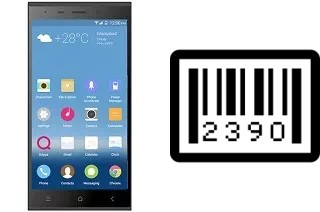 So sehen Sie die Seriennummer auf der QMobile Noir Z5