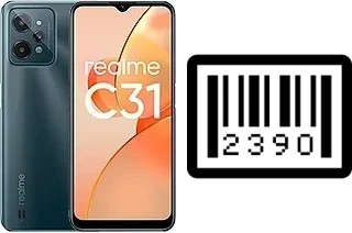 So sehen Sie die Seriennummer auf der Realme C31