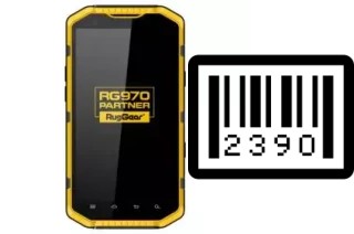 So sehen Sie die Seriennummer auf der RugGear RG970 Partner