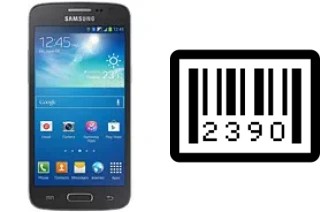 So sehen Sie die Seriennummer auf der Samsung G3812B Galaxy S3 Slim